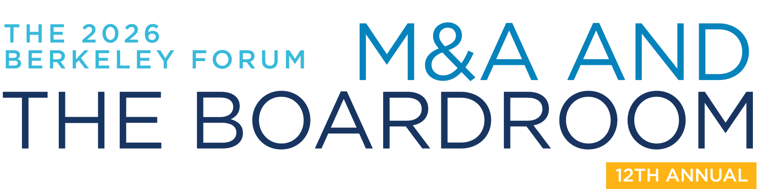 The 2023 Berkeley Forum on Corporate Governance - Berkeley Forum 20-23 UC Berkeley